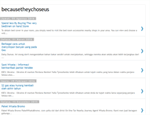 Tablet Screenshot of becausetheychoseus.blogspot.com