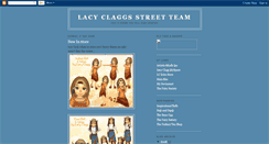 Desktop Screenshot of lacyclaggsstreetteam.blogspot.com