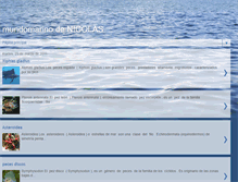 Tablet Screenshot of mundomarinodenicolas.blogspot.com