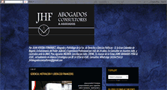 Desktop Screenshot of jhfabogadosconsultores.blogspot.com