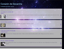 Tablet Screenshot of corazon-de-escarcha.blogspot.com