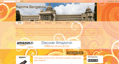 Desktop Screenshot of newbengaluru.blogspot.com