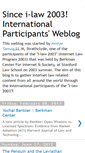 Mobile Screenshot of i-law2003-int.blogspot.com