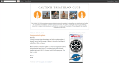 Desktop Screenshot of caltechtriclub.blogspot.com