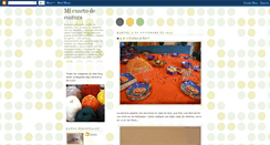 Desktop Screenshot of conchi-micuartodecostura.blogspot.com