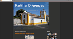 Desktop Screenshot of partilhardiferencas.blogspot.com