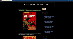 Desktop Screenshot of notesfromthejunkyard.blogspot.com