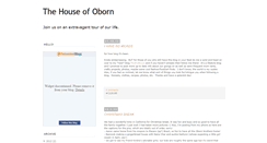 Desktop Screenshot of houseofoborn.blogspot.com