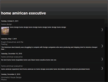 Tablet Screenshot of amiricanexecutive.blogspot.com