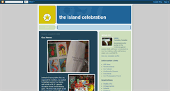 Desktop Screenshot of islandcelebration.blogspot.com