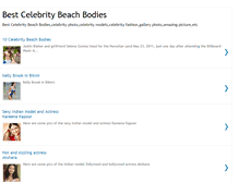 Tablet Screenshot of bestcelebritybeachbodies.blogspot.com