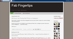 Desktop Screenshot of fabfingertips.blogspot.com