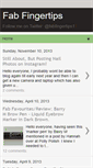 Mobile Screenshot of fabfingertips.blogspot.com