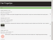 Tablet Screenshot of fabfingertips.blogspot.com