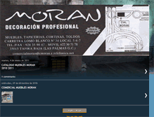 Tablet Screenshot of mueblescomercialmoran.blogspot.com