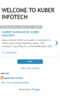 Mobile Screenshot of kuberinfotech.blogspot.com