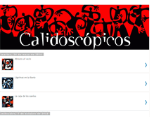 Tablet Screenshot of calidoscopicos.blogspot.com