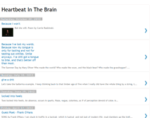 Tablet Screenshot of heartbeatbrain.blogspot.com