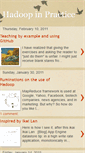 Mobile Screenshot of hadoopinpractice.blogspot.com