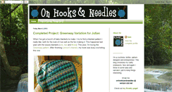 Desktop Screenshot of on-hooks-and-needles.blogspot.com