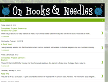 Tablet Screenshot of on-hooks-and-needles.blogspot.com