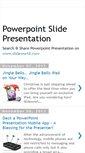 Mobile Screenshot of presentationslide.blogspot.com