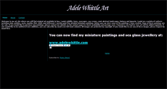 Desktop Screenshot of adelewhittleart.blogspot.com