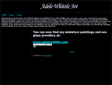 Tablet Screenshot of adelewhittleart.blogspot.com