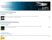 Tablet Screenshot of curta-sobre-vivencia.blogspot.com