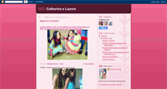 Desktop Screenshot of catharinaelauren.blogspot.com