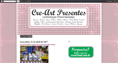 Desktop Screenshot of creart-cubatao.blogspot.com