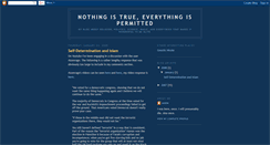 Desktop Screenshot of nothingtrueeverythingpermitted.blogspot.com