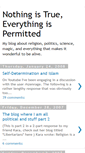 Mobile Screenshot of nothingtrueeverythingpermitted.blogspot.com