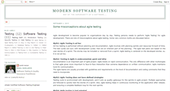 Desktop Screenshot of modern-testing.blogspot.com