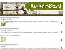 Tablet Screenshot of ilustrapalooza.blogspot.com