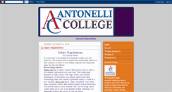 Desktop Screenshot of antonellicollege.blogspot.com