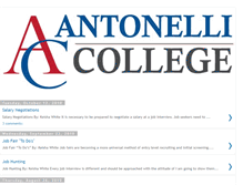 Tablet Screenshot of antonellicollege.blogspot.com
