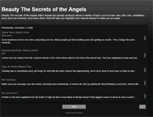 Tablet Screenshot of beautysecretsoftheangels.blogspot.com