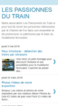 Mobile Screenshot of lespassionnesdutrain.blogspot.com