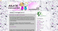 Desktop Screenshot of compensatoriavallesequillo.blogspot.com