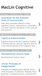 Mobile Screenshot of maclin-cognitive.blogspot.com