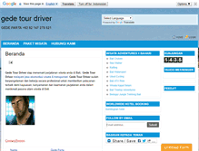 Tablet Screenshot of gedetourdriver.blogspot.com