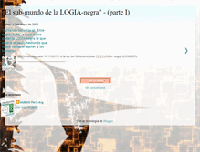 Tablet Screenshot of elsubmundologierodelalogia-negra.blogspot.com