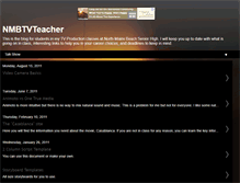 Tablet Screenshot of nmbtvteacher.blogspot.com