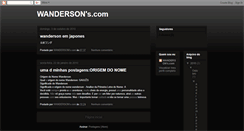 Desktop Screenshot of eusouwanderson.blogspot.com