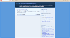 Desktop Screenshot of conscious-personal-care.blogspot.com