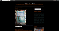 Desktop Screenshot of caletadelibros.blogspot.com