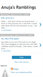 Mobile Screenshot of anujagogate.blogspot.com