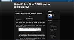 Desktop Screenshot of materikuliah-pai.blogspot.com