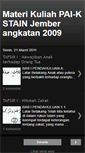 Mobile Screenshot of materikuliah-pai.blogspot.com
